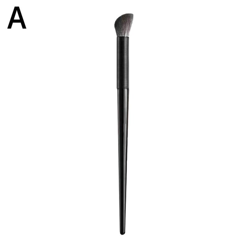 Finger-tip brush, nose shadow brush, concealer brush, essential for light makeup, highlighter brush, makeup brush, soft bristles, sharp-edged eyeliner brush, concealer pen.